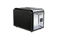 HKM-834707 Modern 2-Slice Electric Toaster with Touch Screen and LED Display