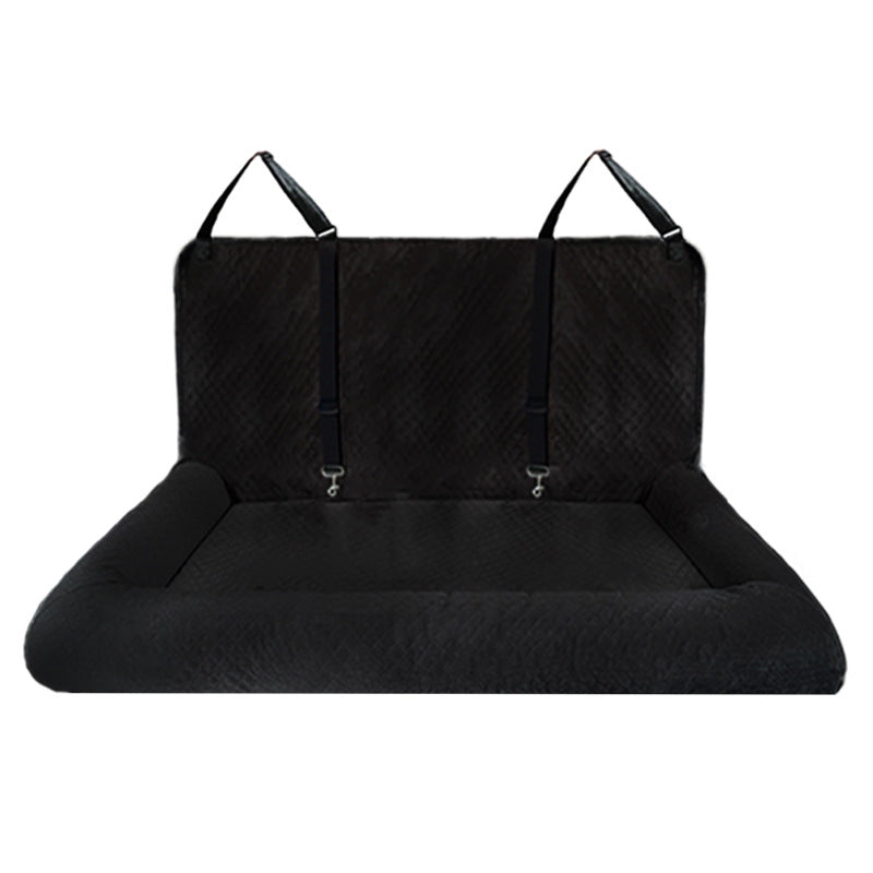 HKM-8347197 Removable and Washable Gray Car Pet Pad with High-Density Sponge Filling, 120CM x 50CM x 50CM