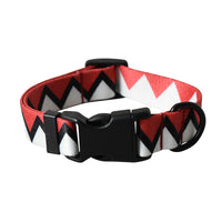 HKM-8347325 Colorful Ethnic Style Dog Collars and Leashes with Adjustable Lengths, Various Designs and Widths