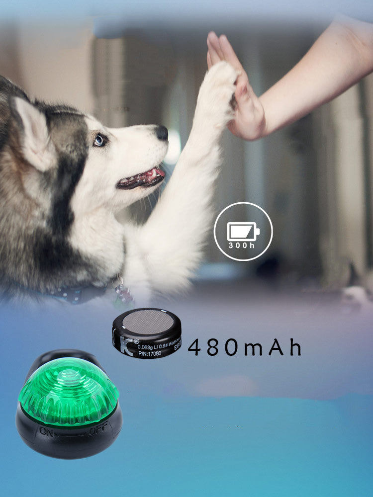 HKM-8348605 LED Illuminated Anti-Lost Pendant for Dogs - Nighttime Safety Light in Multiple Colors