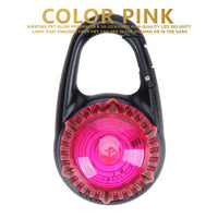 HKM-8348605 LED Illuminated Anti-Lost Pendant for Dogs - Nighttime Safety Light in Multiple Colors