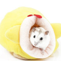 HKM-8349373 Cotton Nest for Small Animals - Cozy Winter Sleeping House for Hamsters, Rabbits, Squirrels, and More