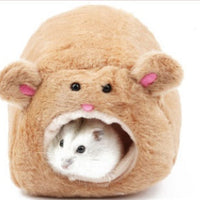 HKM-8349373 Cotton Nest for Small Animals - Cozy Winter Sleeping House for Hamsters, Rabbits, Squirrels, and More