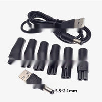 HKM-835027 USB Audio Purifier Adapter with Two-Hole Interface and Multiple Cable Options