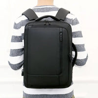 HKM-835027 Waterproof USB Charging Laptop Backpack for School and Travel, Suitable for Students and Business Use