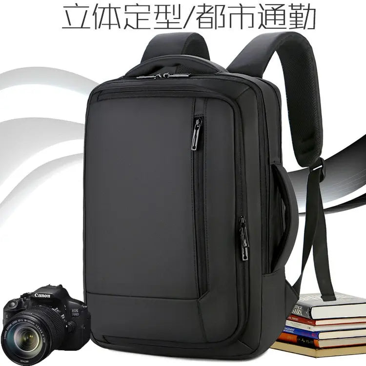 HKM-835027 Waterproof USB Charging Laptop Backpack for School and Travel, Suitable for Students and Business Use