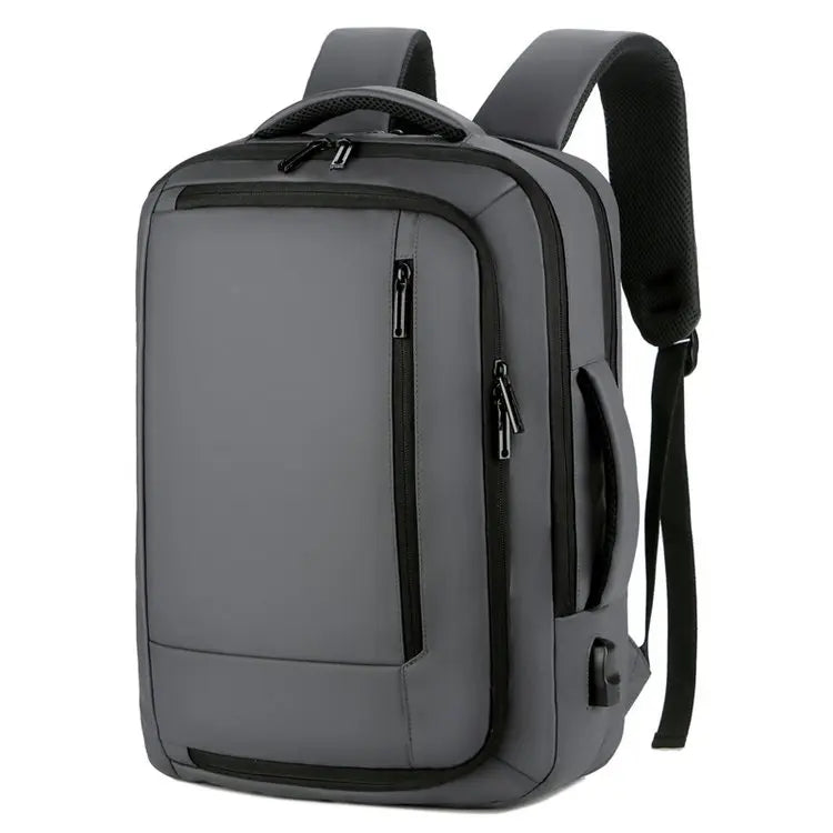 HKM-835027 Waterproof USB Charging Laptop Backpack for School and Travel, Suitable for Students and Business Use