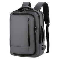 HKM-835027 Waterproof USB Charging Laptop Backpack for School and Travel, Suitable for Students and Business Use