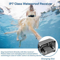 HKM-8350781 Remote Control Electric Shock Vibration Training Collar for Dogs with Adjustable Strap