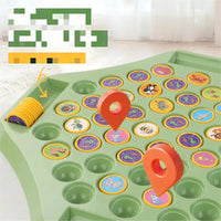 HKM-835091 Educational Memory Puzzle Board Game for Children Aged 2-7 – Fruit and Animal Matching Toy
