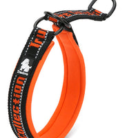 HKM-8353341 Adjustable Reflective Nylon Dog Collar in Various Colors - Soft and Durable Traction Design