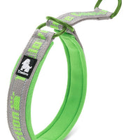 HKM-8353341 Adjustable Reflective Nylon Dog Collar in Various Colors - Soft and Durable Traction Design