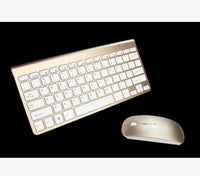 HKM-835347 2.4G Wireless Keyboard and Mouse Mini Combo Set for Laptops, Desktops, and Smart TVs