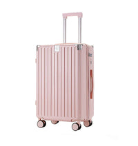 HKM-835347 Durable 4-Wheel Soft Shell Travel Luggage Set with Carry-On Suitcase
