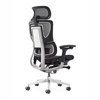 HKM-835411 Contemporary Ergonomic Executive Office Mesh Chair with Swivel Design and Fabric Material