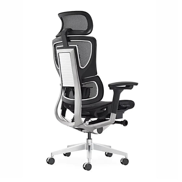 HKM-835411 Contemporary Ergonomic Executive Office Mesh Chair with Swivel Design and Fabric Material