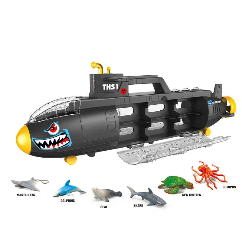 HKM-835475 High-Speed Remote Control Submarine Toy for Kids - Battery-Powered Diving Model
