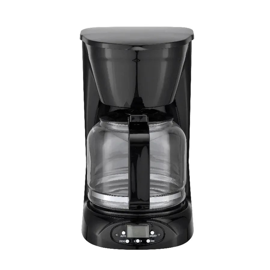 HKM-835539 1.8 L Drip Coffee Maker - 12-Cup Programmable Brewing Machine