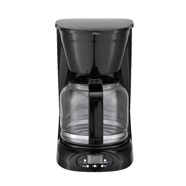 HKM-835539 1.8 L Drip Coffee Maker - 12-Cup Programmable Brewing Machine