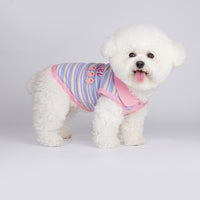 HKM-8356669 Autumn Pink Purple Vest for Small Dogs and Cats, Available in Multiple Sizes