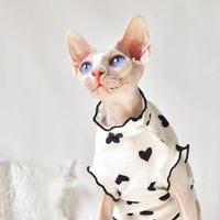 HKM-8357437 Summer Sleeveless Cat Vest in Various Colors - Rubber Material for Warmth