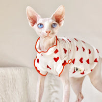 HKM-8357437 Summer Sleeveless Cat Vest in Various Colors - Rubber Material for Warmth