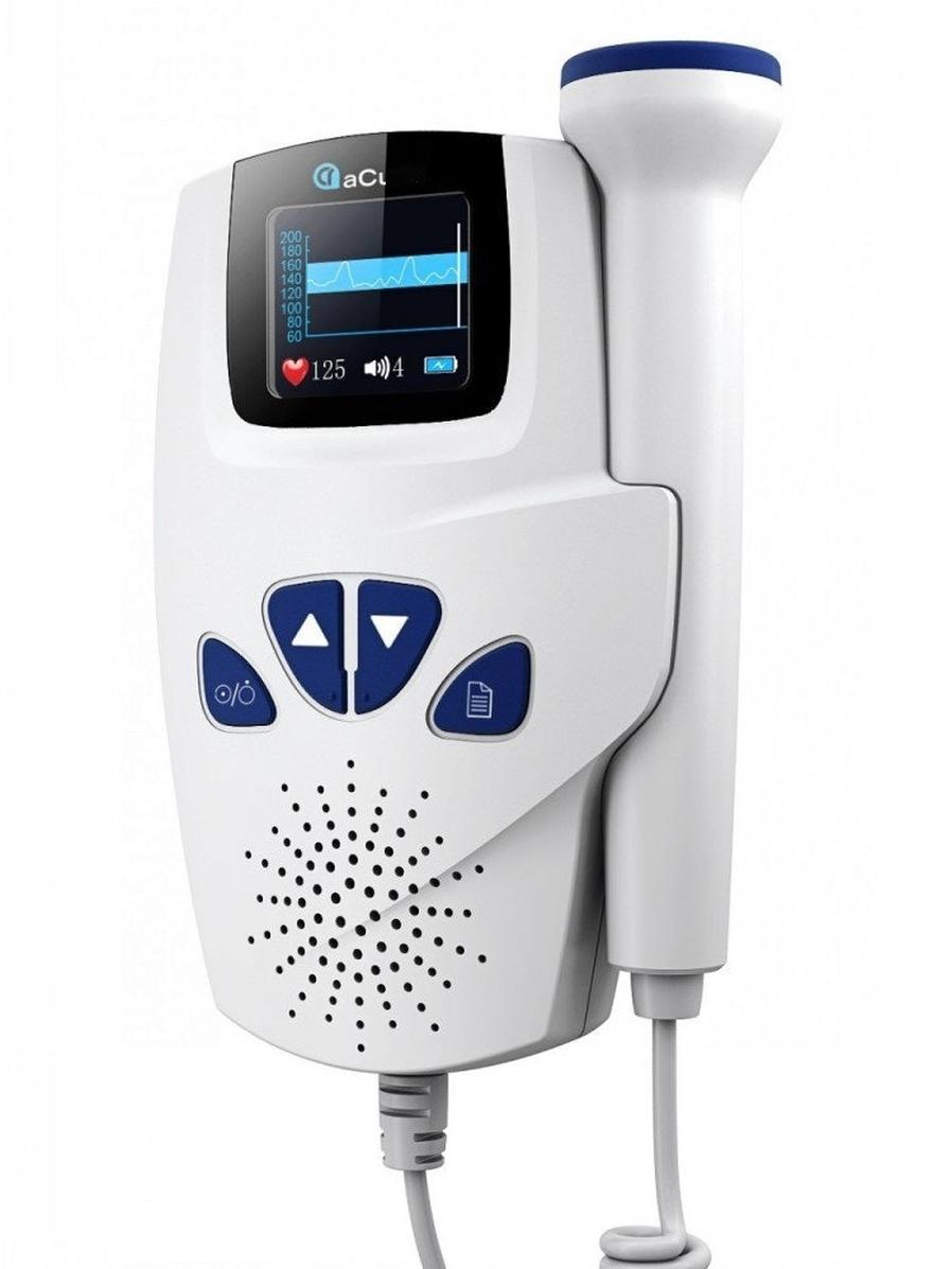 HKM-835859 Digital Dual Display Fetal Heart Rate Monitor with Ergonomic Design and Replaceable Probe