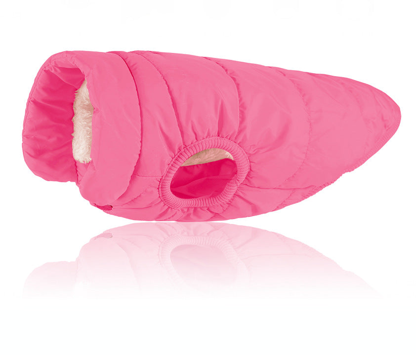 HKM-8361021 Warm Waterproof Dog Jacket for Autumn and Winter Outdoor Adventures