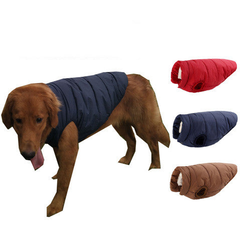 HKM-8361021 Warm Waterproof Dog Jacket for Autumn and Winter Outdoor Adventures