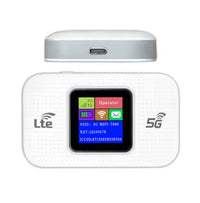 HKM-836307 Portable 5G LTE Wireless Mobile Router with 3000mAh Battery and Color Display