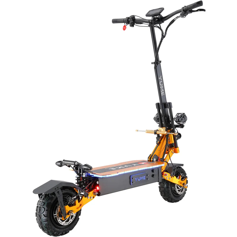 HKM-836307 YUME X11+ 60V Electric Folding Scooter - 25/45 km/h Speed, 96 km Range, Waterproof, Full Suspension