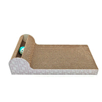 HKM-8364093 Large Corrugated Paper Cat Scratch Board - Durable and Stylish Claw Toy