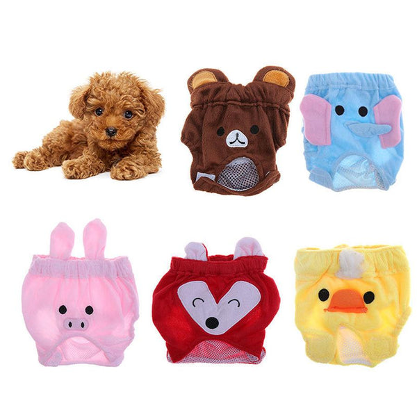 HKM-836627 Reusable Cotton Dog Diapers and Belly Band for Comfortable Pet Care