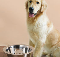 HKM-8368573 Stainless Steel Pet Slow Food Bowl for Cats - Multiple Sizes Available