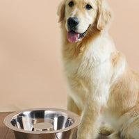 HKM-8368573 Stainless Steel Pet Slow Food Bowl for Cats - Multiple Sizes Available