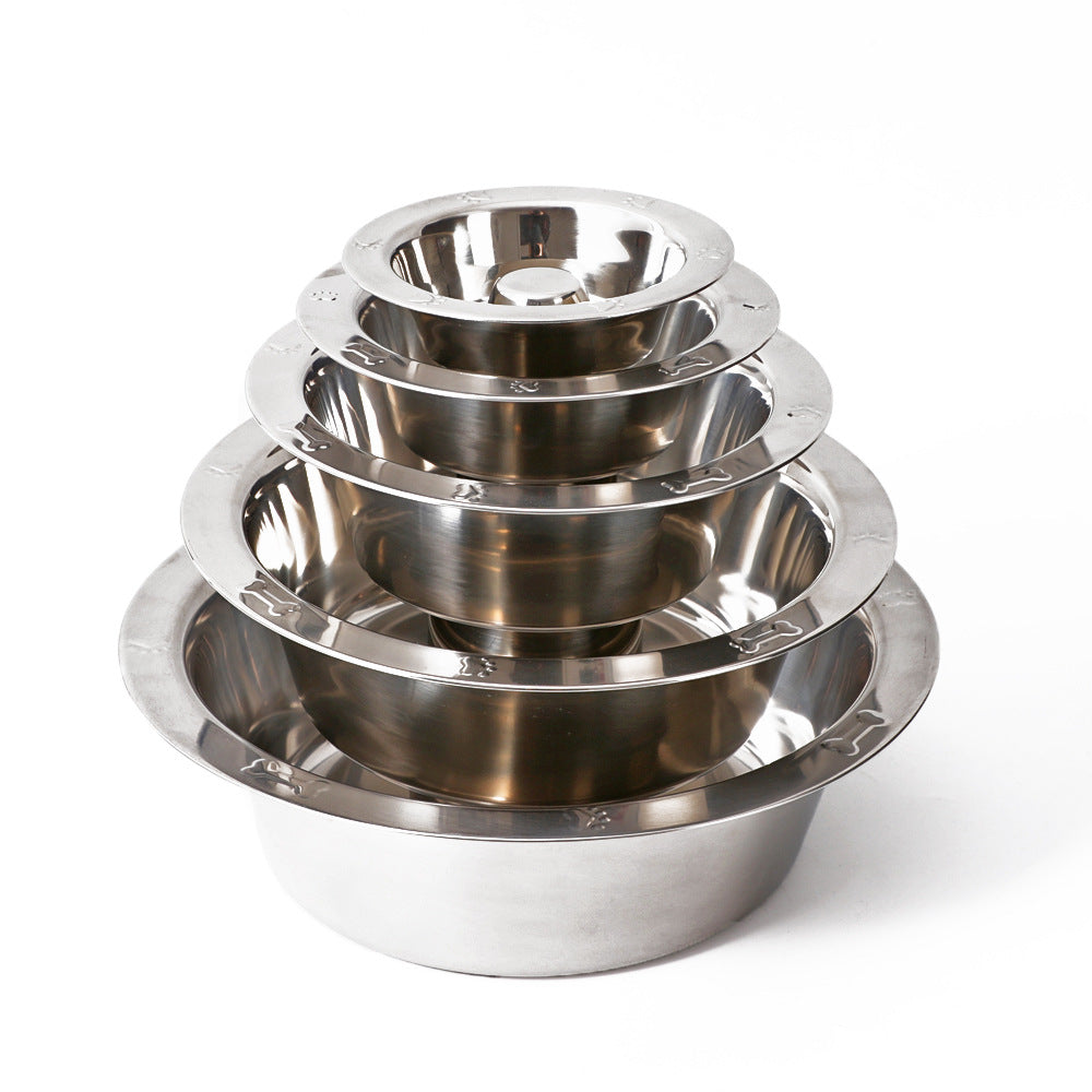 HKM-8368573 Stainless Steel Pet Slow Food Bowl for Cats - Multiple Sizes Available