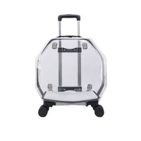 HKM-8368829 Translucent Cartoon Pet Backpack with Ventilation for Dogs and Cats - 10kg Capacity