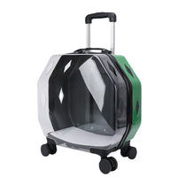 HKM-8368829 Translucent Cartoon Pet Backpack with Ventilation for Dogs and Cats - 10kg Capacity