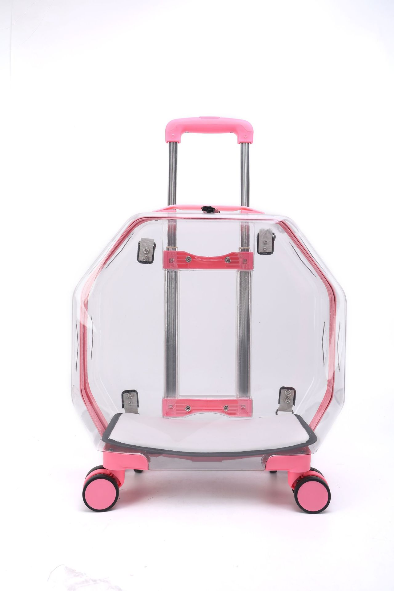HKM-8368829 Translucent Cartoon Pet Backpack with Ventilation for Dogs and Cats - 10kg Capacity
