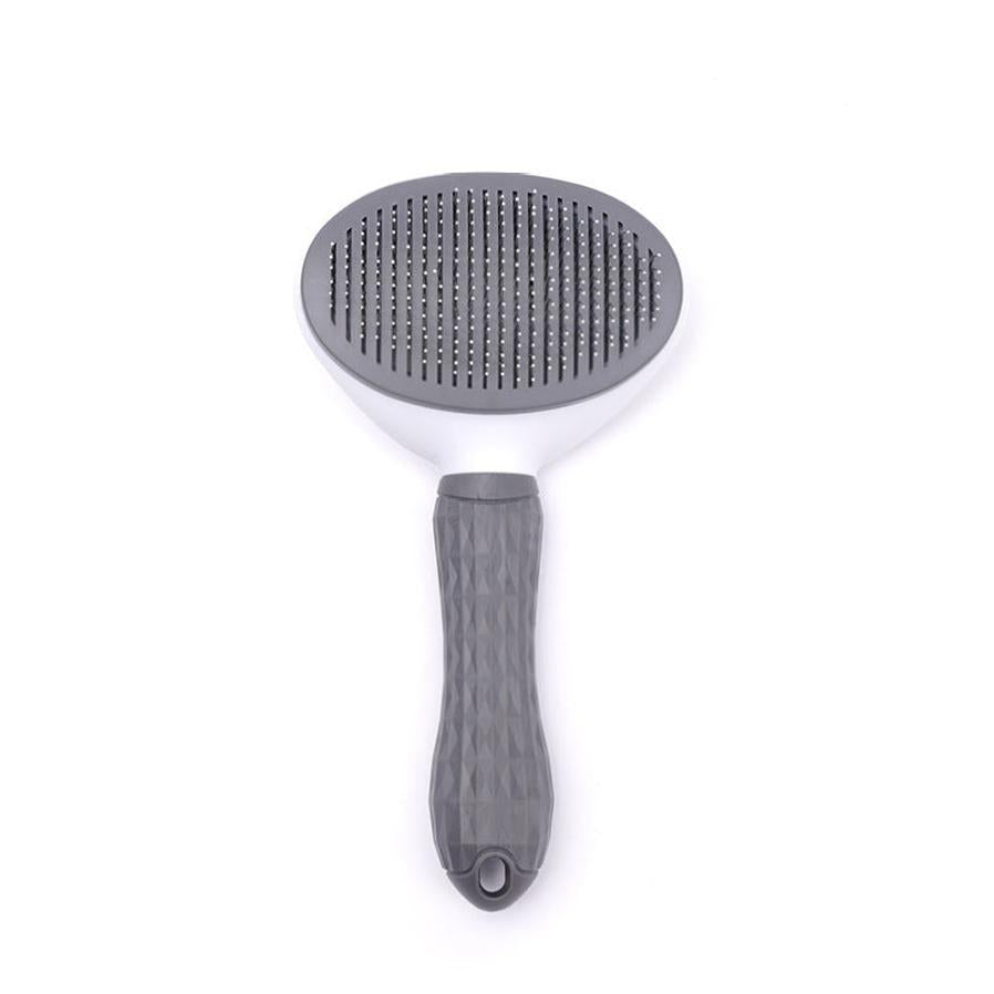 HKM-837011 Pet Grooming Comb for Cats and Dogs - Detachable Bristle Design for Easy Hair Removal and Massage Care