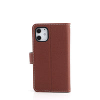 HKM-837203 Detachable PU Leather Card Holder Shell for iPhone and Samsung S20/S21