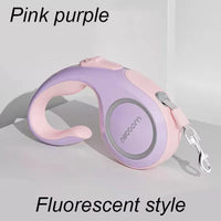 HKM-8372157 Automatic Telescopic Pet Leash for Dogs and Cats, 3m High-Tensile Webbing with Ergonomic Grip