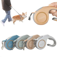 HKM-8372157 Automatic Telescopic Pet Leash for Dogs and Cats, 3m High-Tensile Webbing with Ergonomic Grip