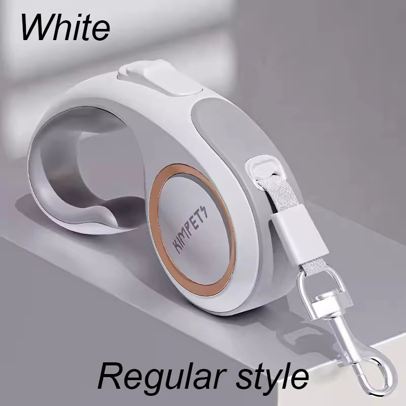 HKM-8372157 Automatic Telescopic Pet Leash for Dogs and Cats, 3m High-Tensile Webbing with Ergonomic Grip