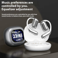 HKM-837267 Wireless Ear-Hanging Headset with LED AI Translation for Android Devices