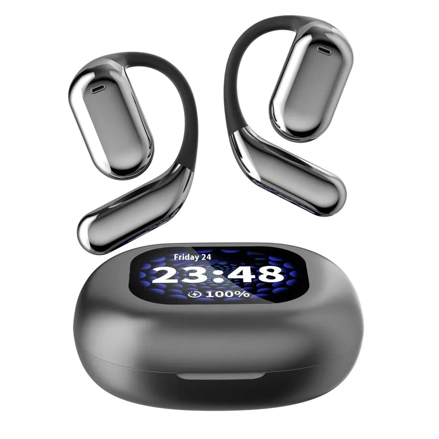 HKM-837267 Wireless Ear-Hanging Headset with LED AI Translation for Android Devices