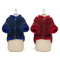 HKM-8372925 Stylish Velvet Coat for Pets - Autumn & Winter - Available in Various Colors and Sizes