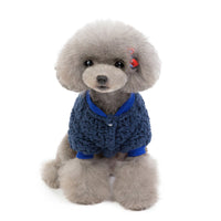 HKM-8372925 Stylish Velvet Coat for Pets - Autumn & Winter - Available in Various Colors and Sizes