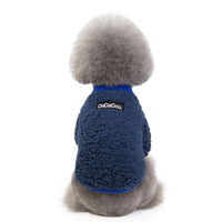 HKM-8372925 Stylish Velvet Coat for Pets - Autumn & Winter - Available in Various Colors and Sizes
