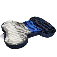 HKM-8373181 Dog Sniffing Mat for Training and Feeding - Nylon and Oxford Cloth, Bone and Square Designs, 40x53.5cm & 40x52cm